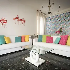 Flamingo & Cactus By The Sea Levanto